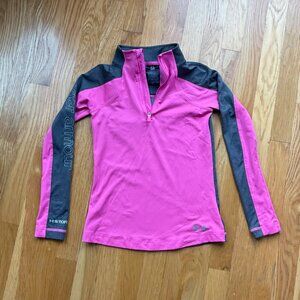 Girls Under Armour Cold Gear Quarter Zip Medium